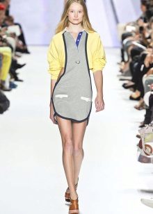 Sports knit dress