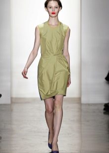 Dress lime color