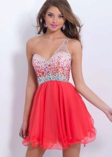 Babydoll damit na may rhinestones