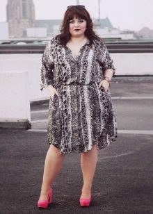 Dress shirt for obese women
