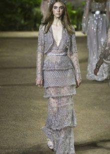 Layered Dress by Elie Saab