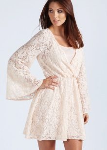 Sheer Kimono Dress