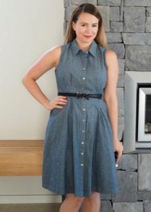 Homemade Grey Shirt Dress