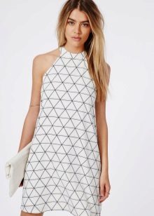 Shift dress sa American armhole