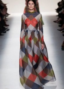 Madras Long Dress