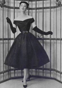 Christian Dior neckline dress sa bagong bow style