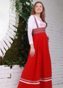 Ang modernong Russian na damit