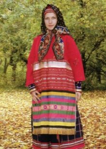  Russian na magsasaka sundress ng ika-18 siglo