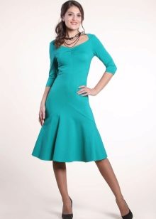 Turkish knitted midi dress
