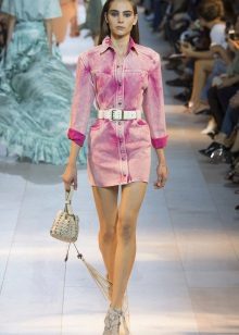 Spring shirt dress
