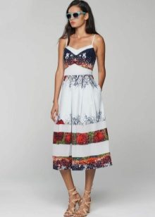 Summer dress made of cotton