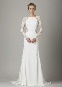 Autumn wedding dress