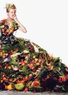 Dress ng mga prutas at gulay