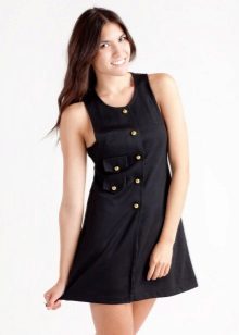 Dress sundress para sa oras ng orasa tayahin