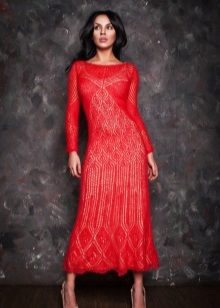 Lana Crochet Midi Dress