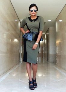 Basque dress in military style