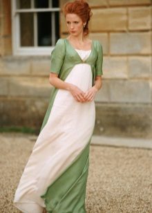 Isang halimbawa ng isang empire dress