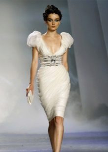 Empire dress sa tuhod