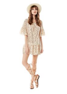 Dress-tunika sa estilo ng boho