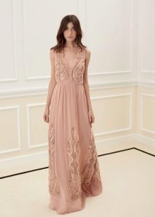 Damit sa estilo ng boho gabi ang haba