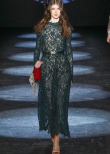 Fitted lace dress