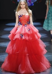 Slim fit prom dress