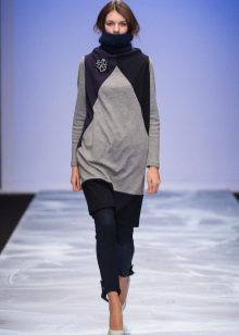 Winter dress-tunika