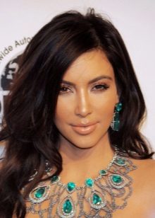 Turquoise black dress