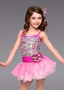 Dress pack short for the girl with spangles