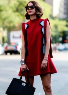 Sunod sa moda burgundy dress autumn-winter 2016