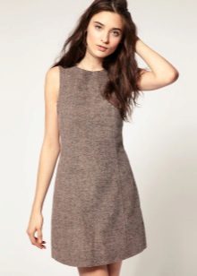 tweed dress shift