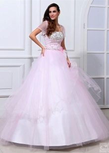pink satin kasal damit