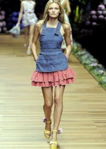 Denim dress