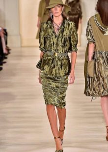 Jacket sa berdeng damit