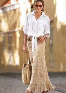 DIY maxi skirt