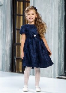 Cocktail blue dress Tatyanka para sa mga batang babae