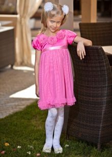 Cocktail dress para sa girls short style Empire
