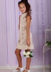 Cocktail dress para sa girls tuwid cut