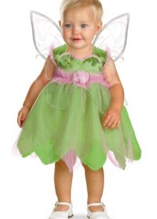Pasko damit para sa isang maliit na batang babae