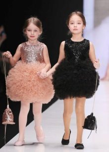 Smart design magnificent short dress for the girl
