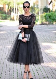 gabi na imahe na may tulle skirt-sun