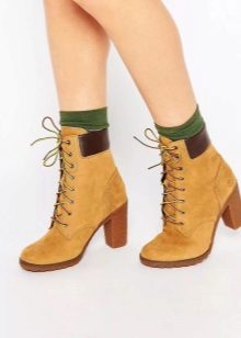 On the heel