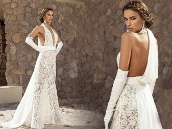 Frank lacy wedding dress ni Dany Mizrahi