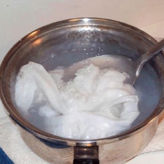 Starching cloth