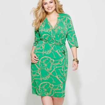Home dress medium length for full