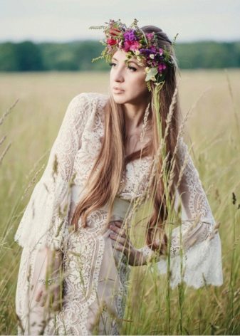 Dekorasyon hairstyle wreath