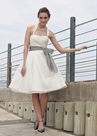 A-line Wedding Dress para sa Pregnant Brides
