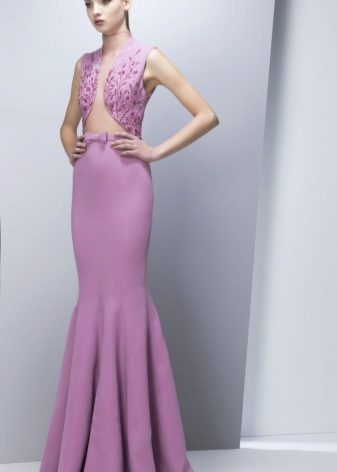 Lilac evening dress sirena