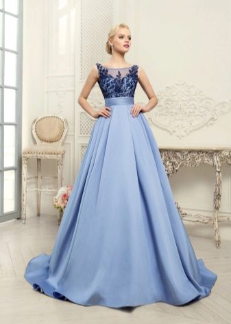 Bihisan sa kasalan ng bihisan mula sa koleksyon ng BRILLIANCE sa pamamagitan ng Naviblue Bridal