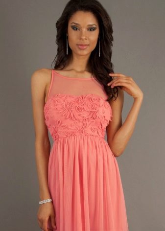 Pink at Peach Coral Dress